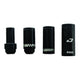 Jagwire Elite Link Endkappen 12er Pack Aluminium - Für sichere Schaltungen