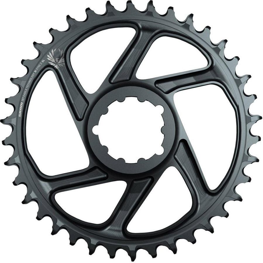 SRAM Kettenblatt X-Sync 2 SL Eagle 34T 3 mm lunargrau - leichter Boost-Antrieb mit präzisem Kettenhalt