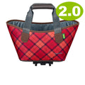 Racktime Einkaufstasche Agnetha 2.0 noble red 34x25x37 cm