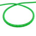 capgo BL Spiralschlauch 2 m neon grün - Schutz für Außenhüllen und Bremsleitungen