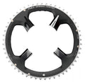 FSA Kettenblatt Road K-Force ABS 4-Arm 110 mm x 50 T Schwarz/grau - präzises Rennrad-Schalten