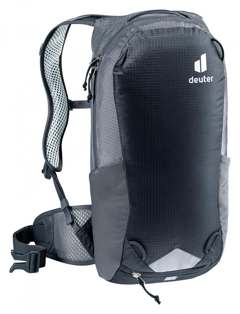 Deuter Race 8 Fahrradrucksack schwarz - 540 g Leichtgewicht mit Airstripes-System und 8 Litern Volumen