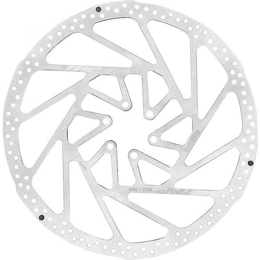 TRP Bremsscheibe R1 6-Loch 180 mm Silber - Einteilige Edelstahl-Scheibe mit 47 % höherer Torsionssteifigkeit