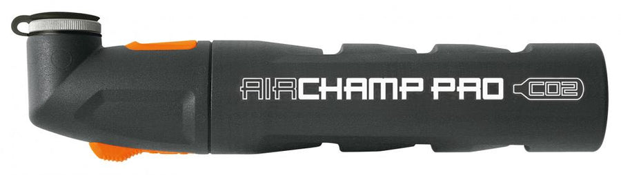 SKS Airchamp Pro CO2-Luftpumpe â leichte Einhandbedienung - für alle Ventilarten geeignet inklusive 16g CO2-Kartusche und Cliphalterung - CO2 Kartusche - Kartuschenpumpe