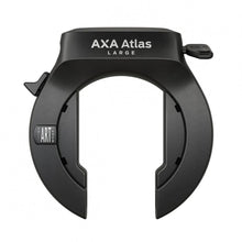 Axa Rahmenschloss Atlas L Rahmenschloss 72 - 5 mm Schwarz (Schlüssel nicht abziehbar) - Hochsicheres Fahrradschloss mit Sicherheitsstufe 14