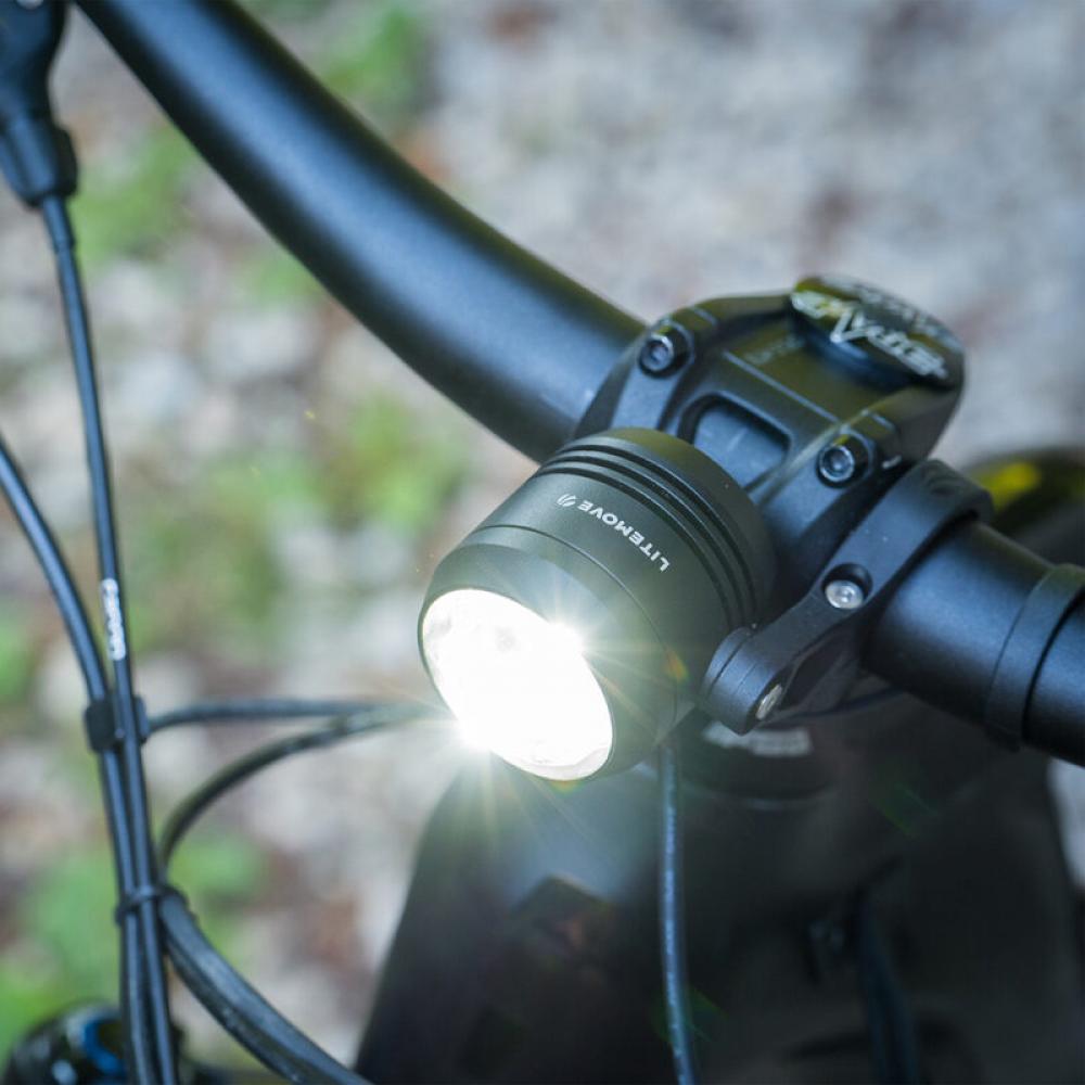 LITEMOVE Front Light AC-210 Side handlebar 210 - leistungsstarker E-Bike-Scheinwerfer