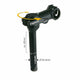 By,Schulz Vorbau Stem Quill Twist SDS 115 mm schwarz - Alu 6061-T6 3D geschmiedet, 8° Winkel, höhenverstellbar bis 80 mm, Lenkerklemmung Durchmesser 31,8 mm, Gabelschaftdurchmesser 25,4 mm