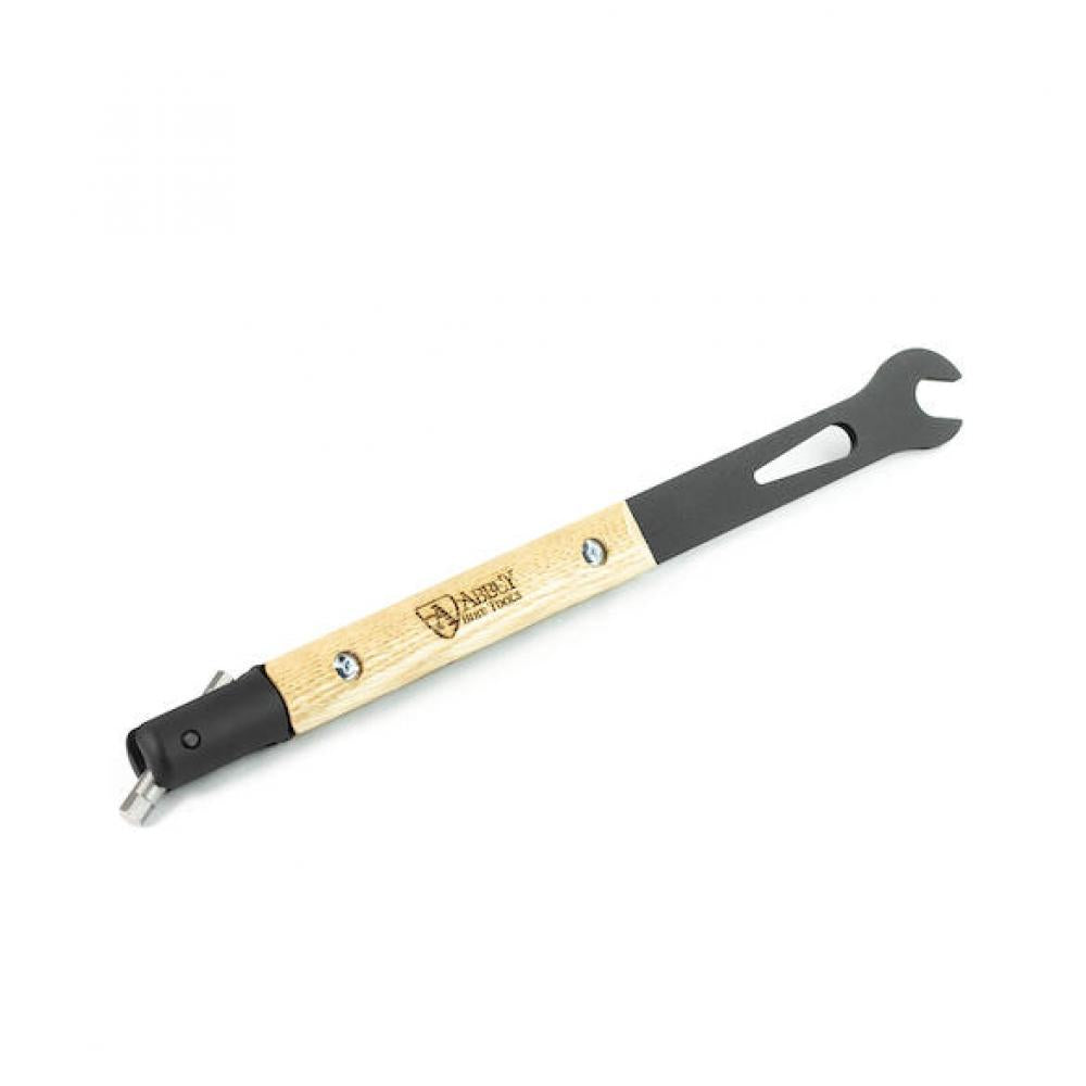 Pedalschlüssel Abbey Tools PEDALSCHLÜSSEL ABBEY PEDAL L Schwarz - professioneller Werkstatt-Pedalschlüssel