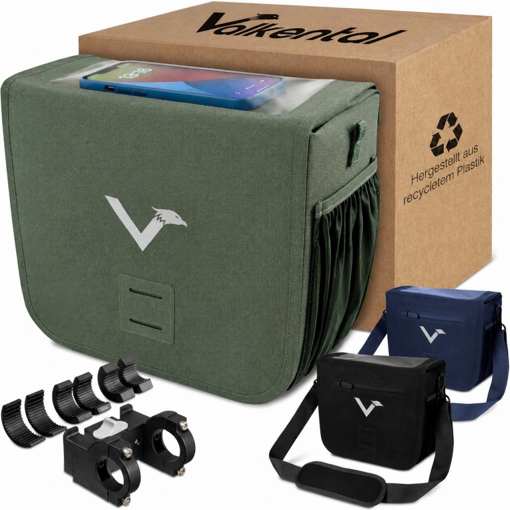 Valkental Lenkertasche Robuste Front Pack hellgrün