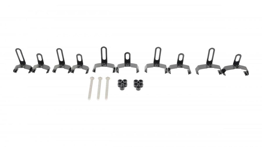 DRY-TECH Schutzblech Montageset - Front Montagebügel & Schrauben für 32C/42C/52C - Fender