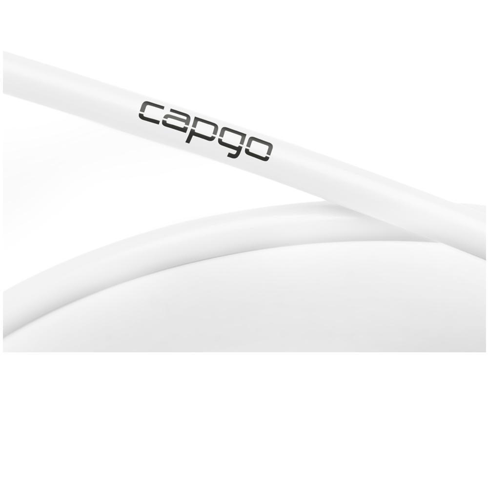 capgo BL Bremsaußenhülle 5 mm Weiß - 3 m mit PTFE-Fettung für beste Bremsperformance