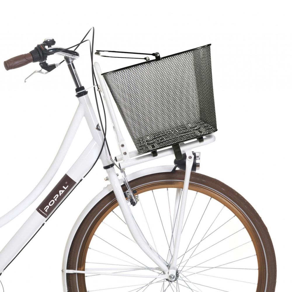 KLICKfix Fahrradkorb City Korb Cargokorbclip schwarz 37x49x26 cm