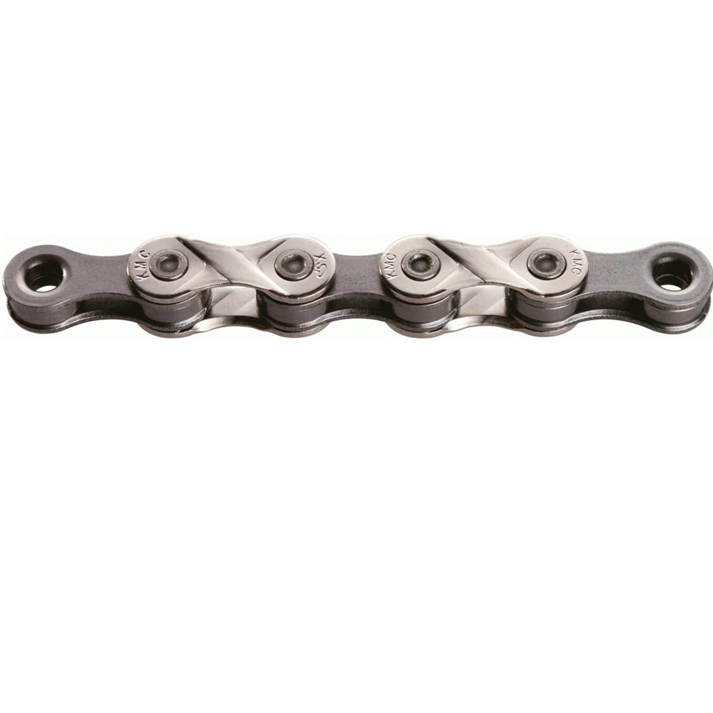 KMC X-8 Fahrradkette in silber/grau, 8-fach, 116 Glieder.
