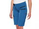 100% Airmatic Womens Shorts S Slate Blue - komfortable All-Mountain Bikeshorts