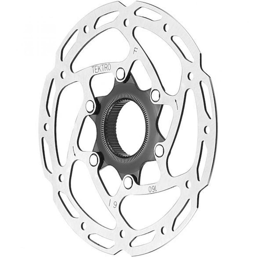 TEKTRO Bremsscheibe 180mm TR-45 Centerlock 45 Stainless - starke Bremsleistung & Kühlung - Scheibenbremse