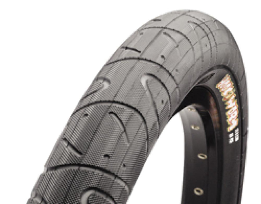 Maxxis HookWorm Drahtreifen 24x2.50\" 61-507 schwarz MaxxPro, 60 TPI, Urban & BMX, robuster Allrounder mit durchgehendem Profil