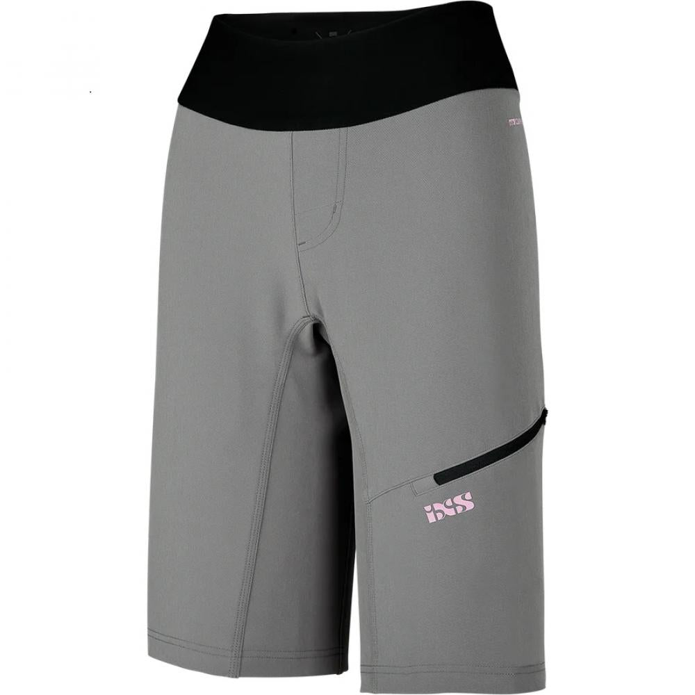 IXS Sports Division iXS Carve Hip-Hugger Women Shorts 42 graphite - maximaler Komfort für Trail und Tour