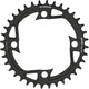 FSA Kettenblatt E-Bike Alloy V-Shape 104 mm x 46T Schwarz - Megatooth-Technologie für Bosch Gen.4