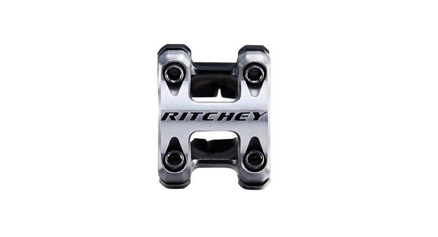 Ritchey WCS Trail V2 Vorbaulenkerkappe, Ø31,8 mm, Blatte Black, kompatibel mit WCS Trail Vorbau, Ersatzteil für 4-Schrauben-Faceplate