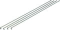Exal SPEICHE 2MM,GLATT,SILB,256MM,100ST - stabile 2 mm x 256 mm Edelstahlspeichen