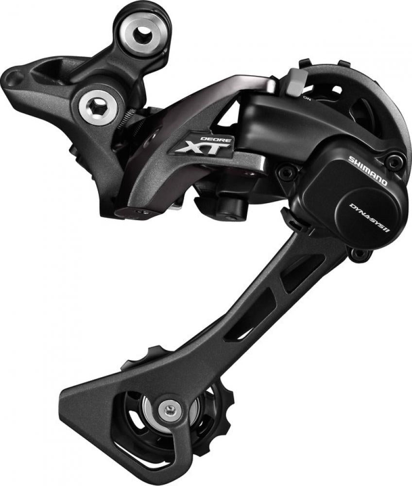 SHIMANO DEORE XT RD-M8000 11-fach Lang Direktmontage Schaltwerk, schwarz für 11-fach Antriebssysteme.