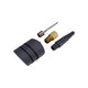 BBB Cycling BBB Ventiladapter kit HandleBox grau Einheitsgröße grau - praktisches Ventilset für Standpumpen