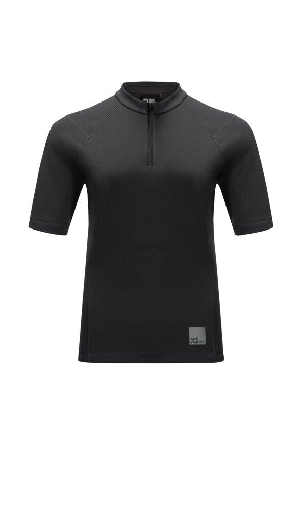 Jack Wolfskin Bike Commute Hz T W Synthetic Fiber T-Shirt Shortsleeve Phantom Größe XS