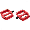 Procraft Pedale Small Grip Essential Kunststoff 102 x 100 mm Rot - kompakte Flatpedals mit Top-Grip
