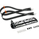 FixPlus Cargo Cage M Set M Schwarz/orange - flexibles Bikepacking-Gepäcksystem