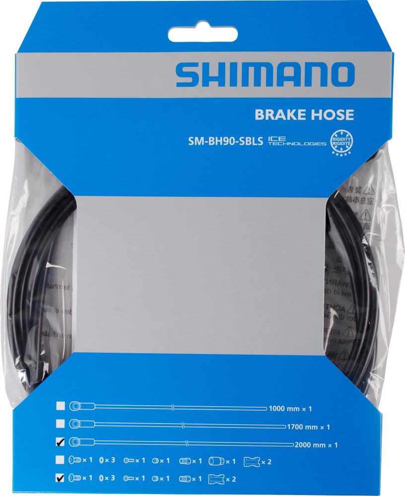 SHIMANO Bremsleitung SM-BH90-SBLS 4K 2000mm - 2000mm