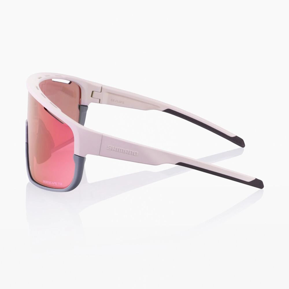 SHIMANO BRILLE PULSAR RIDESCAPE TR LILAC Einheitsgröße LILA - wandelbare Performance-Radbrille