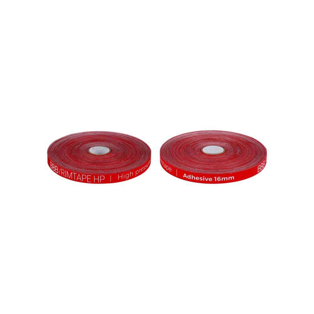 BBB Cycling BBB felgenband HP 45mtr. 700Cx16mm 16mm rot - sicheres Hochdruck-Felgenschutzband