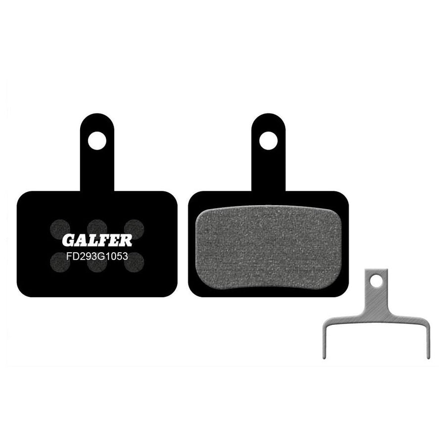 Galfer Standard Bremsbeläge für Shimano Deore, hohe Bremskraft & Hitzebeständigkeit, mit Feder.
