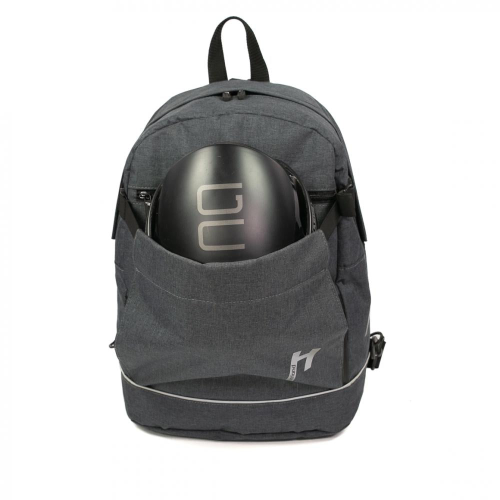 Haberland Bike-Rucksack Lucky Active Plus anthrazit - flexible Fahrrad-Rucksack-Kombination