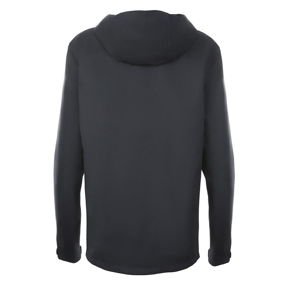 CHIBA Rainjacket Damen - wasserdicht, winddicht, atmungsaktiv, reflektierendes Logo, schwarz, XS