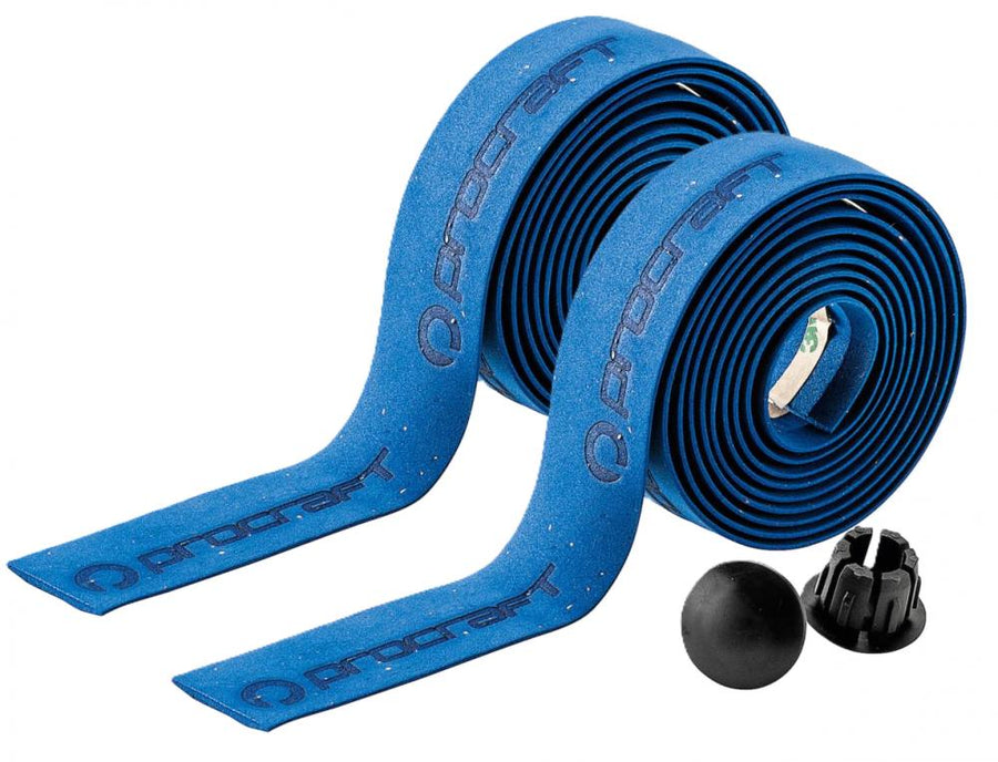 Procraft Lenkerband mit Korkanteil Standardbreite blau - komfortabler Grip bei Nässe