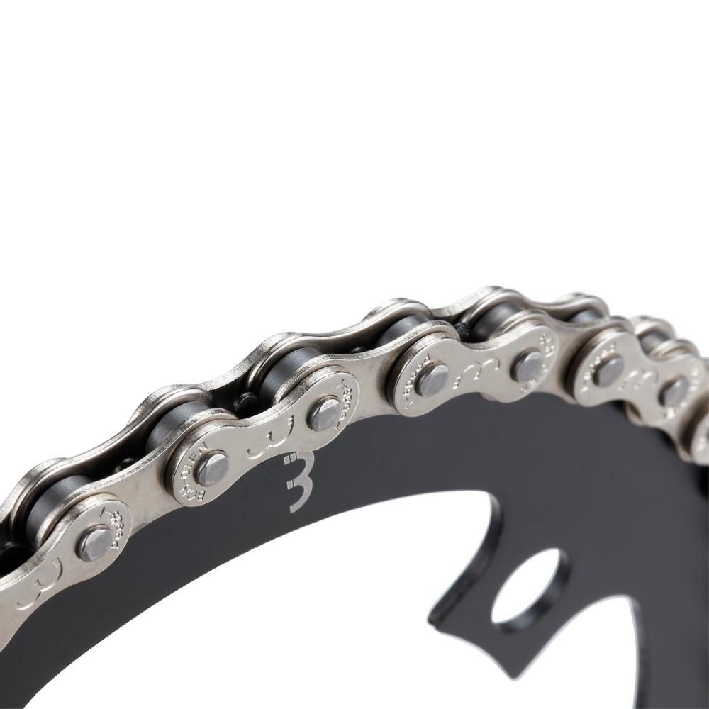 BBB Cycling BBB Chainring E-bikeGear steel 38T 104 Schwarz - robustes E-Bike-Kettenblatt für Nabenschaltung