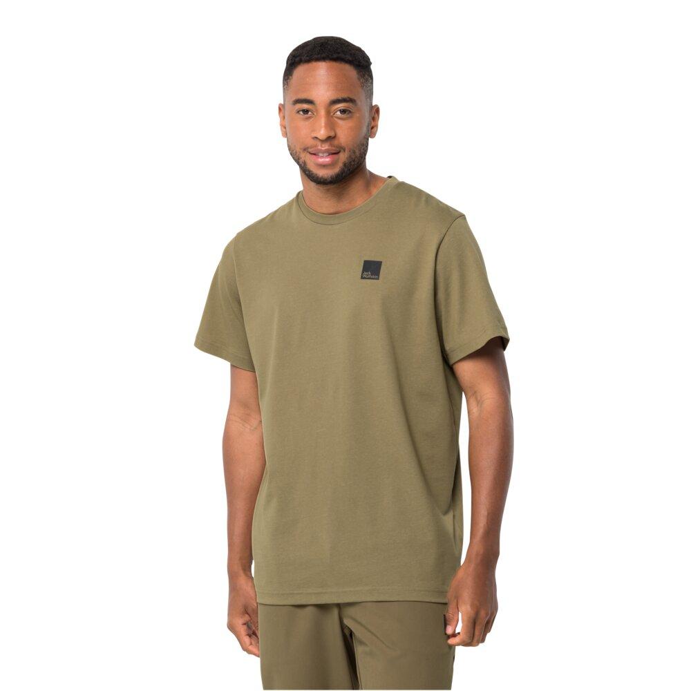 Jack Wolfskin Bike Commute T M Synthetic Fiber T-Shirt Shortsleeve Grey Olive Größe XL