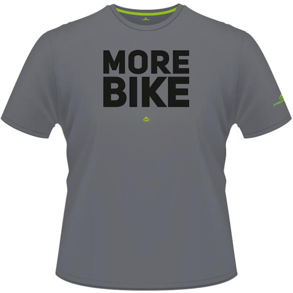 Merida T-Shirt MORE BIKE Edition Herren S Grau - sportliches Bike-Lifestyle Shirt