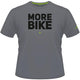 Merida T-Shirt MORE BIKE Edition Herren S Grau - sportliches Bike-Lifestyle Shirt