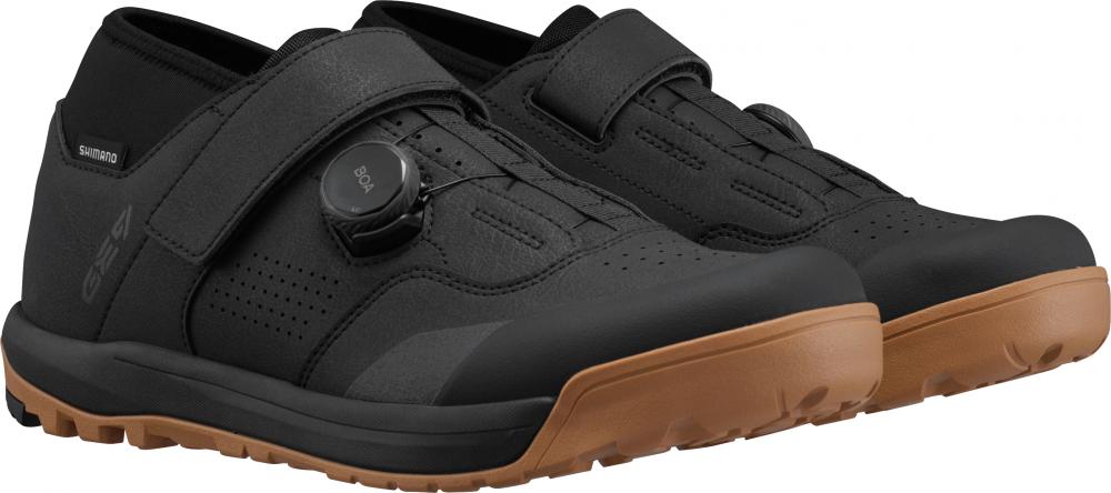 SHIMANO Fahrradschuhe GE900H Herren/Damen MTB SPD Fahrradschuhe 44 Schwarz