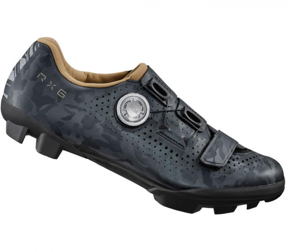 SHIMANO Fahrradschuhe RX600 Damen Gravel SPD - Damen, Größe 43, Grau