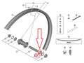 SHIMANO gedichtetes Patronenlager f.FH-M9210-B general - 17x30, 7mm
