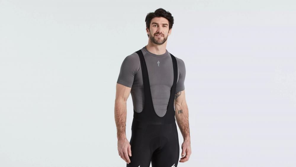SEAMLESS BASELAYER SS MEN GRY L/XL - Bekleidung