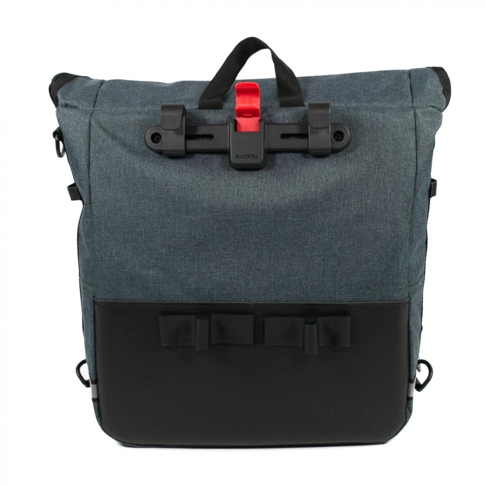 Haberland Bike-Rucksack Sporty anthrazit/reflex - vielseitiger Fahrradrucksack mit Regenschutz