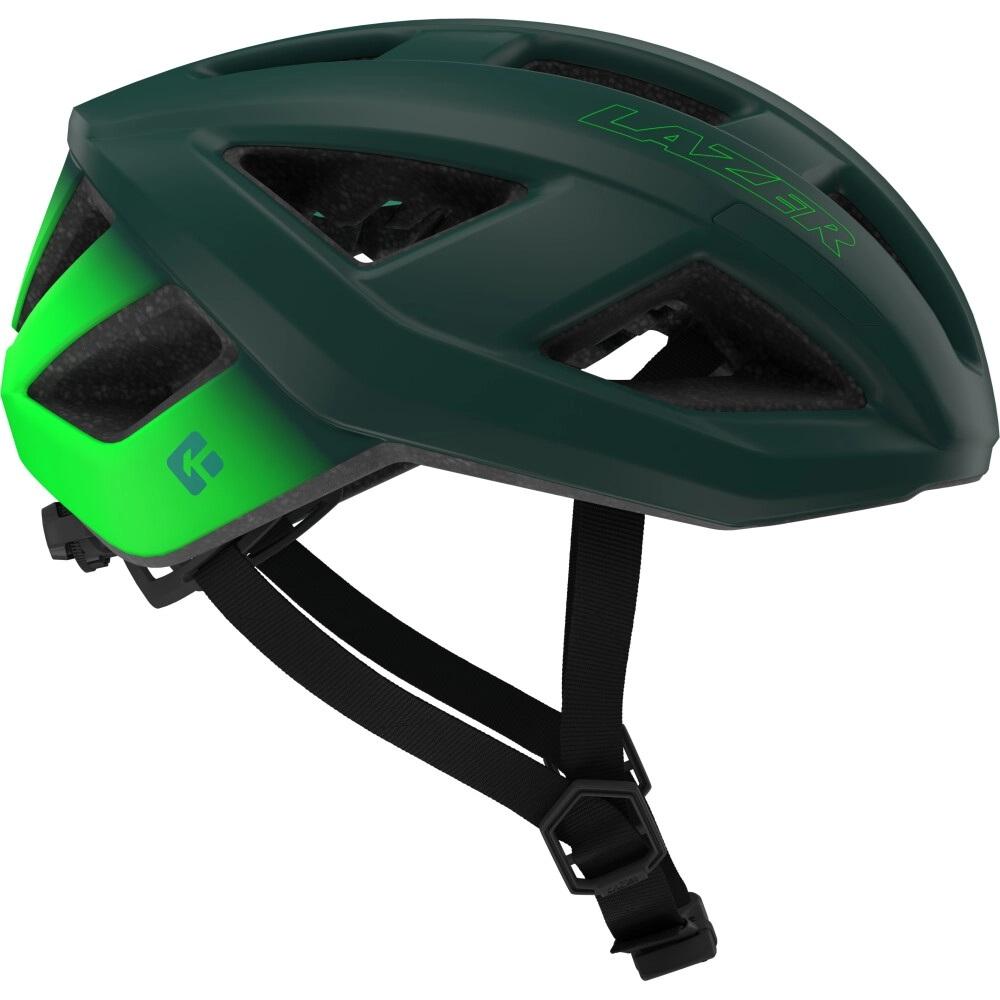 LAZER Tonic KinetiCore Grün M - leichter Rennradhelm mit Top-Schutz