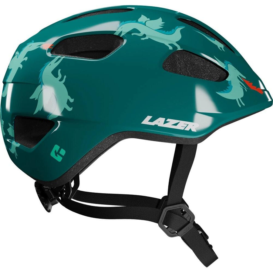 LAZER LAZER Helm Nutz 2.0 KinetiCore grün Kids & Junior - sicherer Kinderfahrradhelm