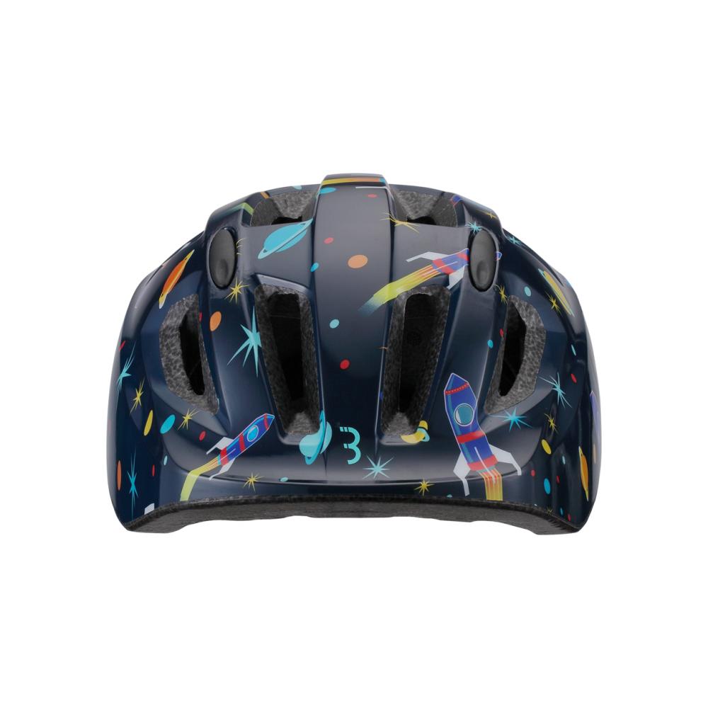 BBB Cycling Kinderhelm Hero M (52-56cm) Astronaut - sicherer Schutz für kleine Entdecker
