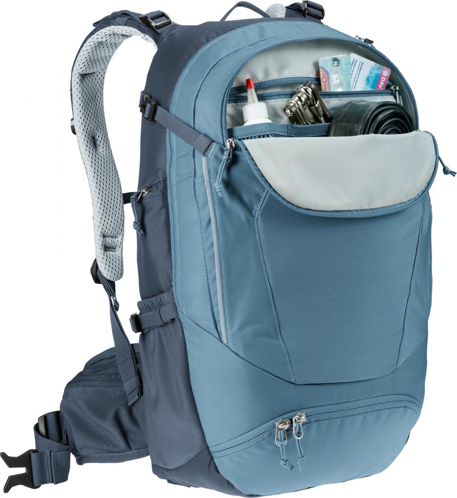 Deuter Trans Alpine 24 Fahrradrucksack 24L Atlantic/Ink - Alpenüberquerung & Biketouren
