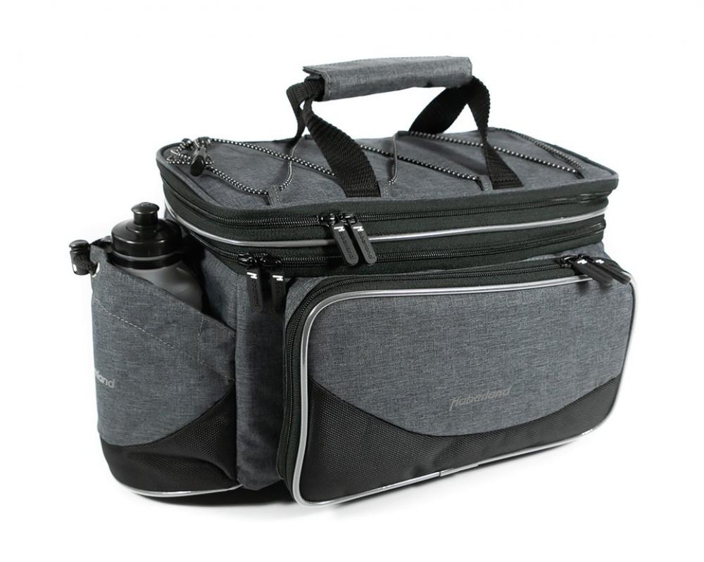 Haberland Gepäckträgeraufsatztasche Flexibag Top beige - flexible Aufsatztasche mit 24 L Volumen